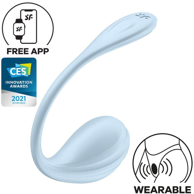 Satisfyer - Smooth Petal g-Point Stimulator Himmelblau Kostenlose App
