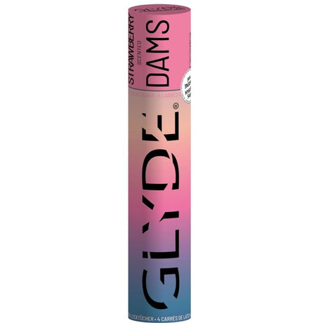 Kondom Dams Laminas Latex Oralsex Erdbeere 4 St..1