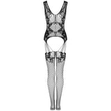 Livco Corsetti Fashion - Julove Bodystocking Schwarz Eine Grösse