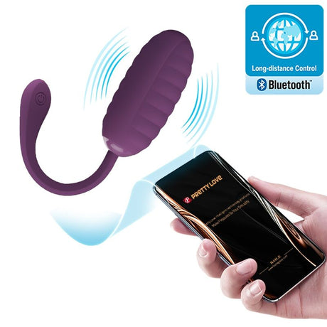 Vibrator Casper Lila Wiederaufladbares Vibrierendes Ei.5