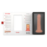 Oninder - Grosser Bogotá-Vibratordildo, 9 Geschwindigkeiten, Natürlich, 22 cm-x-4,5 cm - Kostenlose App
