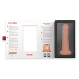 Oninder - Mittlerer Bogotá-Vibratordildo mit 9 Geschwindigkeiten Natürlich 20 cm-x-4.2 cm - Kostenlose App