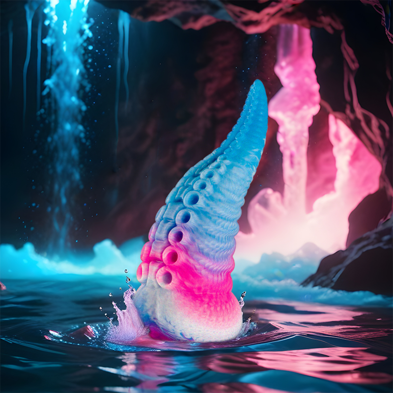 Epic - Phorcys Blauer Tentakel-Dildo, Kleine Grösse