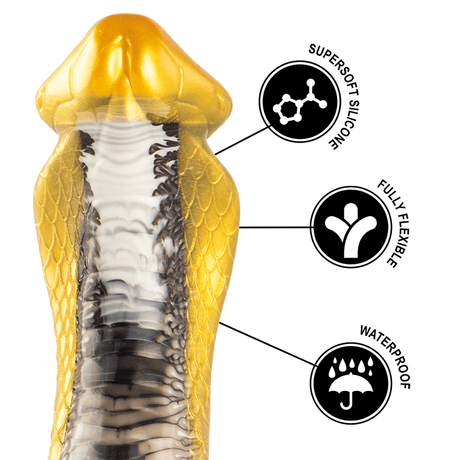 Epic - Drakon Dildo Gelbe Kobra