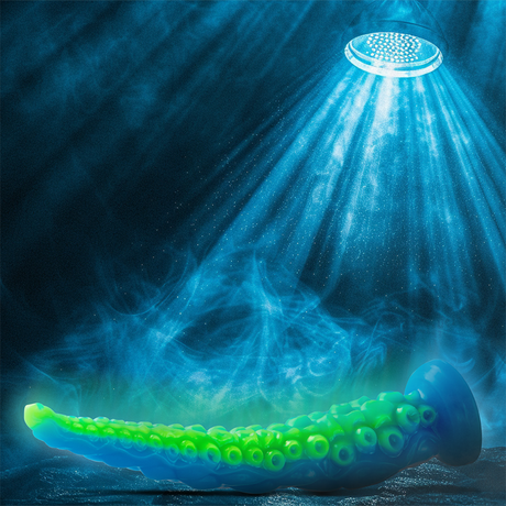 Epic - Scylla Fluoreszierender Dünner Tentakel-Dildo, Grosse Grösse