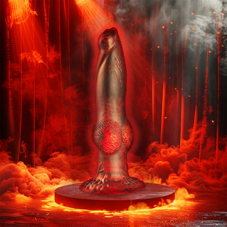 Epic - Prometheus Dildo Titan in Flames Wiederaufladbare Fernbedienung
