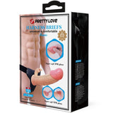 Pretty Love - Mavis Harness Universal Slip mit Dildo 19 cm Natur