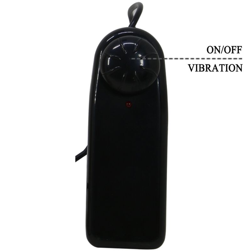Pretty Love - Marion Harness Universal Slip mit Vibrationsdildo 19 cm Braun