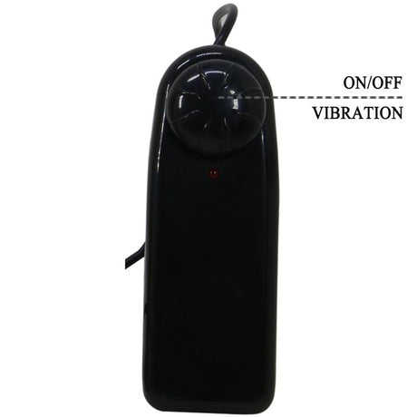 Strap-on Marion Harness Universal Slip mit Vibrationsdildo Braun 19 cm.6