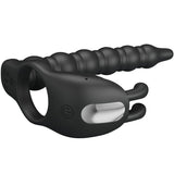 Pretty Love - Blackney Penisringe mit Vibrator-Plug