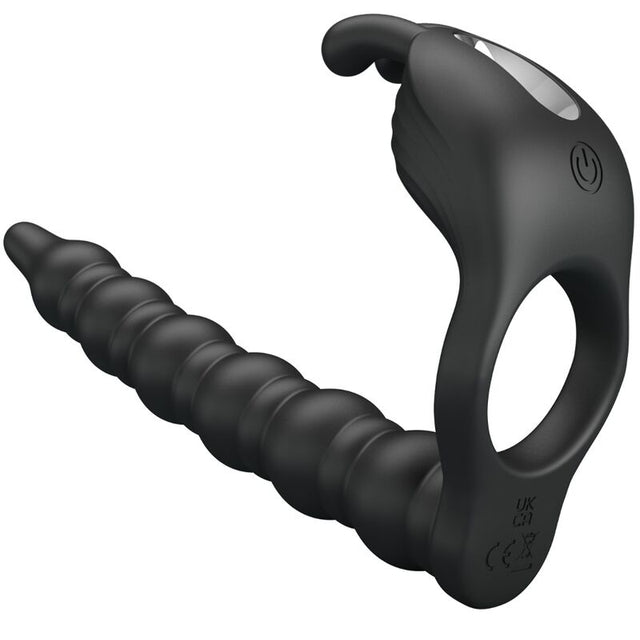Pretty Love - Blackney Penisringe mit Vibrator-Plug