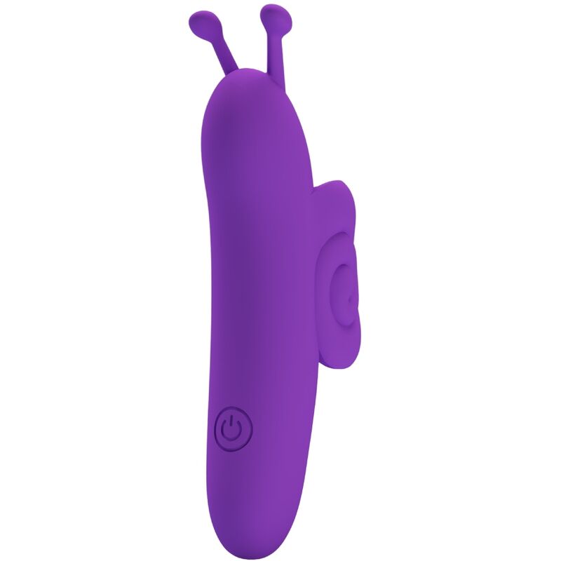 Pretty Love - Snail Leistungsstarker Lila Fingerstimulator
