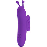 Pretty Love - Snail Leistungsstarker Lila Fingerstimulator