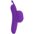 Auflegevibrator Snail für den Finger mit 10 Modi Lila 10 x 3,5 cm