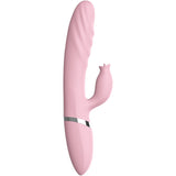 Armony - Vibrator & Stoßung mit Rosa Wrmeeffekt-Zunge