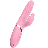 Armony - Vibrator & Stoßung mit Rosa Wrmeeffekt-Zunge
