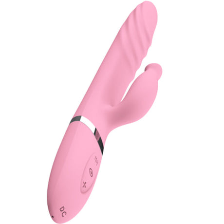 Armony - Vibrator & Stoßung mit Rosa Wrmeeffekt-Zunge