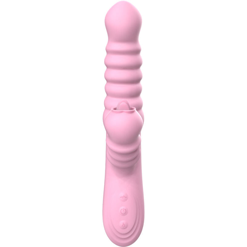 Armony - Multifunktionsvibrator mit Stimulierender Zunge, Wärmeeffekt, Rosa