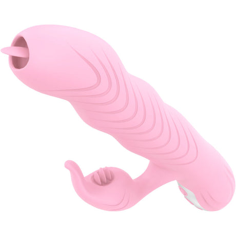 Armony - Marcia-Vibrator & Stoßender Doppelzunge-Wrmeeffekt Rosa