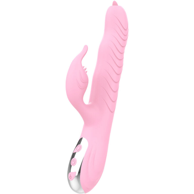 Armony - Marcia-Vibrator & Stoßender Doppelzunge-Wrmeeffekt Rosa