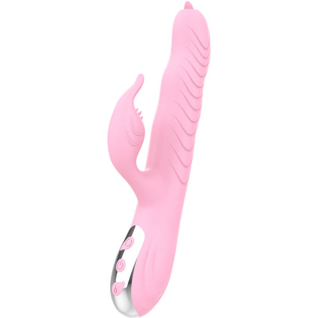 Armony - Marcia-Vibrator & Stoßender Doppelzunge-Wrmeeffekt Rosa
