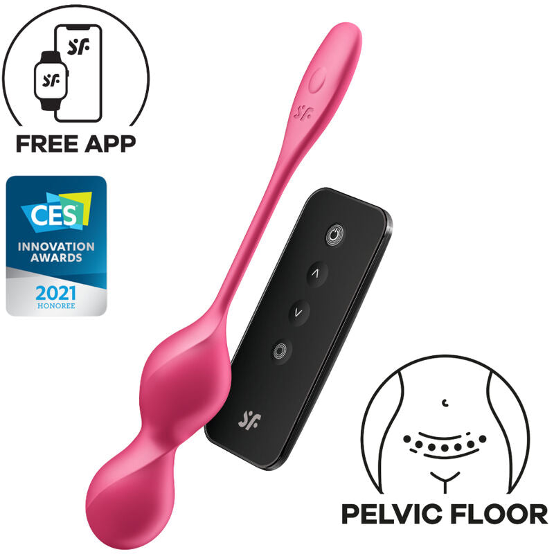 Satisfyer - Love Birds 2 Vibrierende Kegel-Kugeln + Kostenlose App