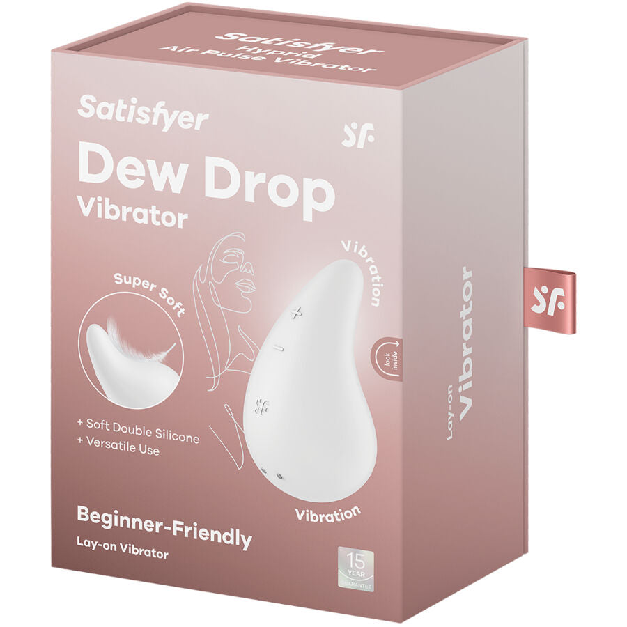 Satisfyer - Dew Drop Vibrator Auflegen Weiss