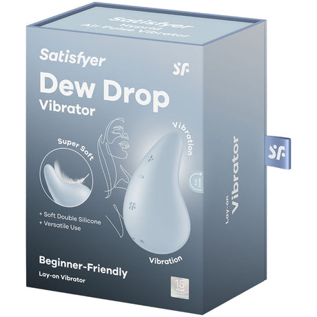 Satisfyer - Dew Drop Vibrator Auflegen Blau