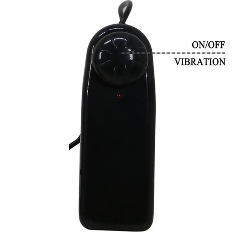 Strap-on Starks Harness Slip Multi-Speed Vibration Hellbraun 17,5 cm.6