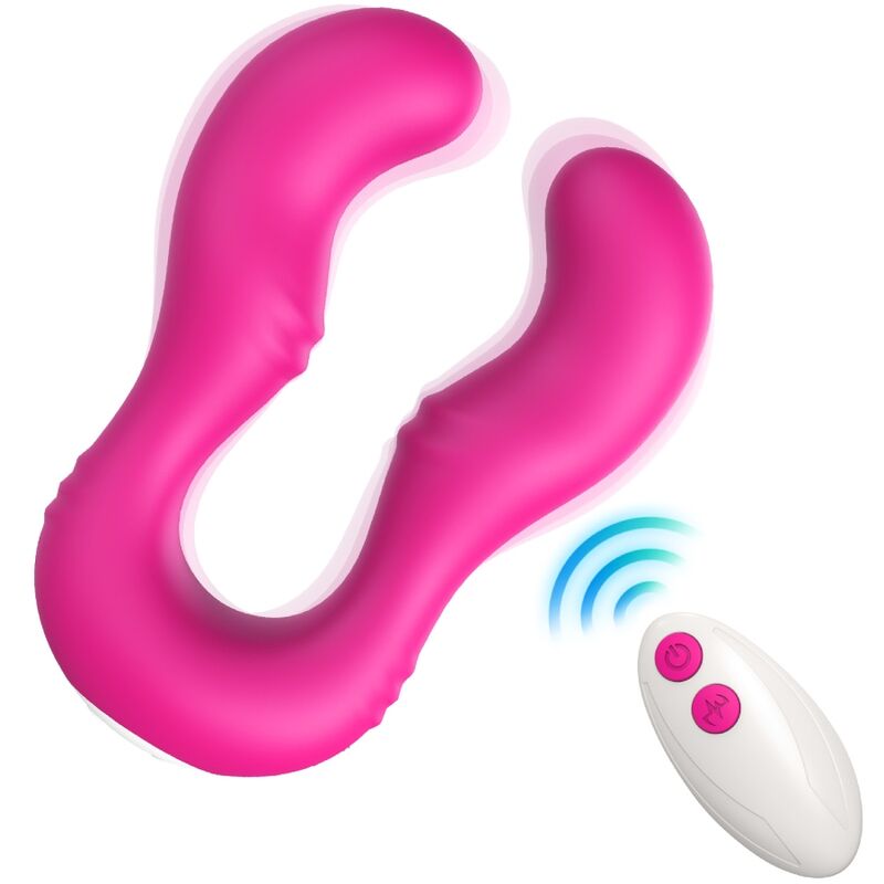Armony - Seraph Vibrator Doppelte Fernbedienung Fuchsia
