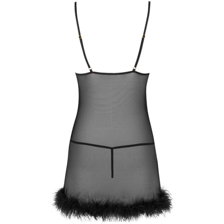 Livco Corsetti Fashion - Zerunam Set Babydoll + Schwarzer Tanga