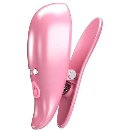 Pretty Love - Leaf Vibrierende Nippelklemmen Rosa