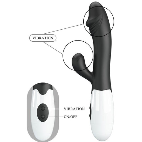 Pretty Love - Snappy g-Spot Vibrator Schwarz