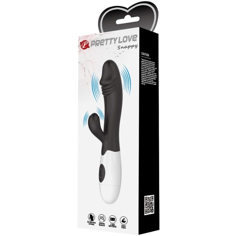 Pretty Love - Snappy g-Spot Vibrator Schwarz