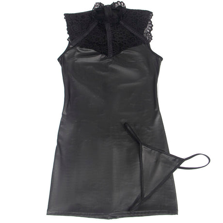 Subblime - Sexy Lederkleid L/XL