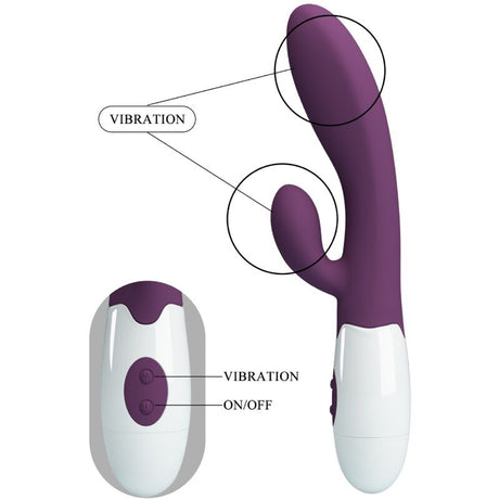 Pretty Love - Alvis Rabbit Vibrator & Lila g-Punkte