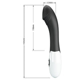 Pretty Love - Elemental g-Spot Vibrator 30 Modi Schwarz