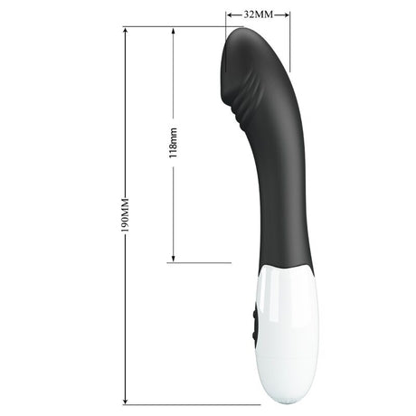Pretty Love - Elemental g-Spot Vibrator 30 Modi Schwarz