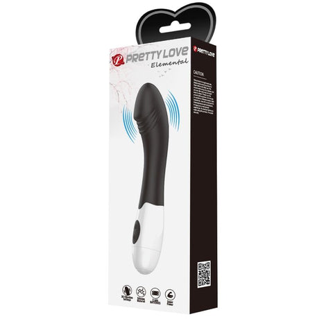 Pretty Love - Elemental g-Spot Vibrator 30 Modi Schwarz