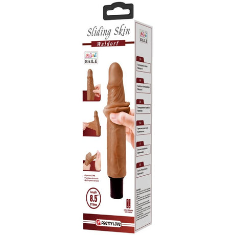 Pretty Love - Waldorf Realistischer Vibrator 18 cm-x-4 cm