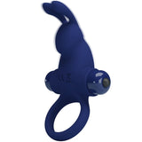 Pretty Love - Jiro Kaninchenring mit Vibration Blau