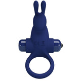 Pretty Love - Jiro Kaninchenring mit Vibration Blau
