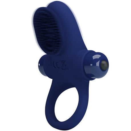 Pretty Love - Palle Ring mit Vibration Blau