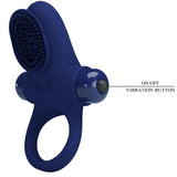 Pretty Love - Palle Ring mit Vibration Blau