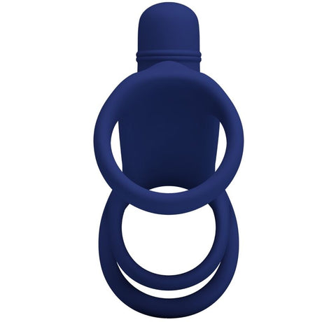Pretty Love - Elish Vibrationsring mit Verlngerung Blau