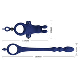 Pretty Love - Ayad Rabbit Vibratorring mit Stecker Blau
