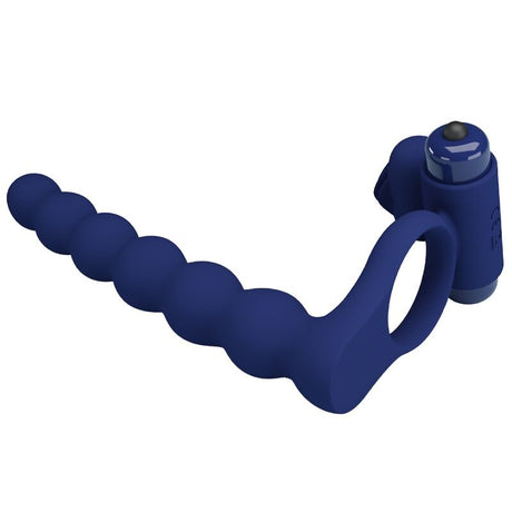 Pretty Love - Ajmal Vibrationsring mit Stecker Blau
