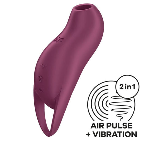 Vibrator Pocket Pro 1 Klitoris-Stimulator Granat