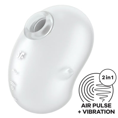 Satisfyer - Cutie Ghost Auflegevibrator Weiss