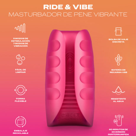 Durex -Toy Ride & Vibe Vibrator-Masturbator